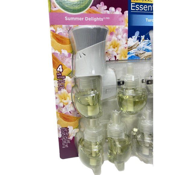 Air Wick 7 Scented Refills Warmer Summer Delights Turquoise Oasis Air Freshener - Picture 3 of 7